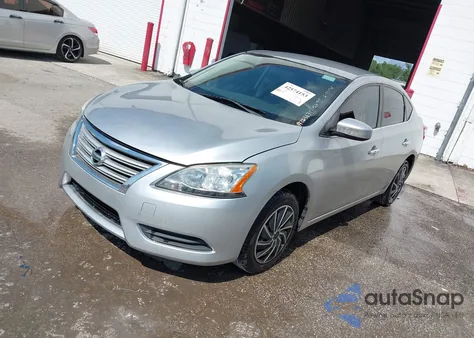 2015 Nissan Sentra S from USA, damaged, VIN 3N1AB7AP1FY263635